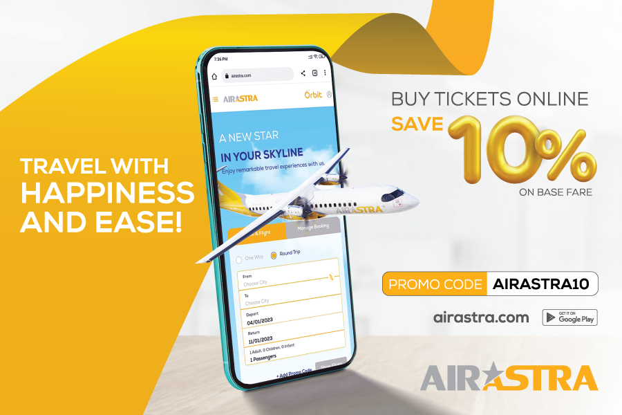 Air Astra 10% off