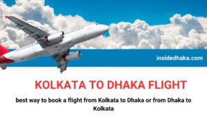 Kolkata to Dhaka flight
